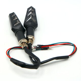 Foto 5 | Direccional Led Secuencial Tipo Rayo Universal Para Motocicleta