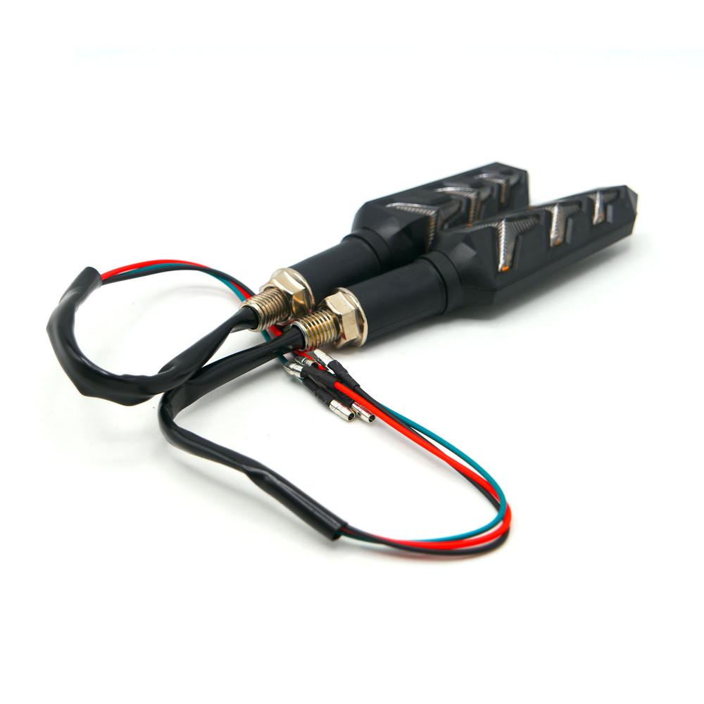 Foto 6 | Direccional Led Secuencial Tipo Rayo Universal Para Motocicleta