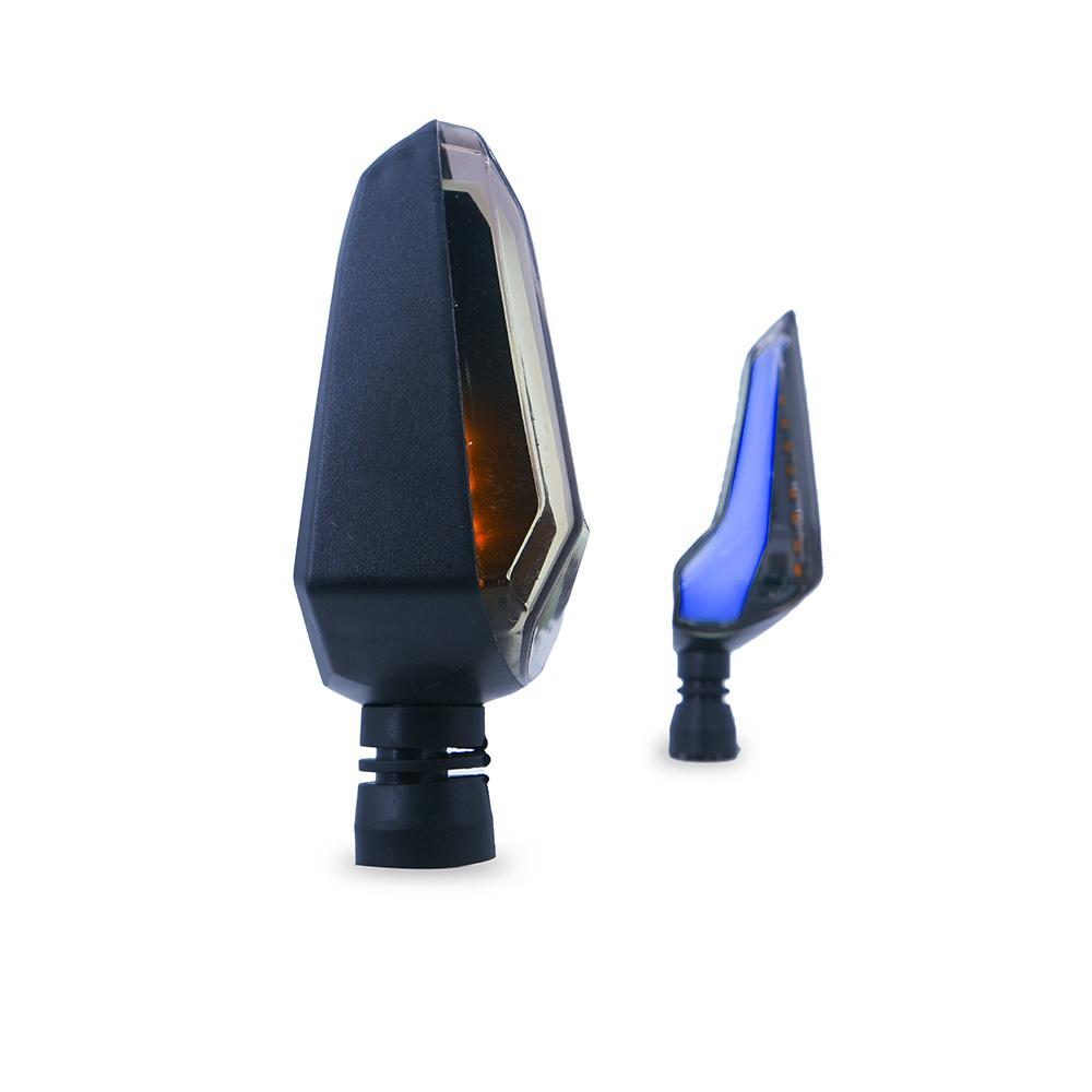 Foto 3 pulgar | Direccional Led Secuencial Tipo Ala Universal Para Motocicleta