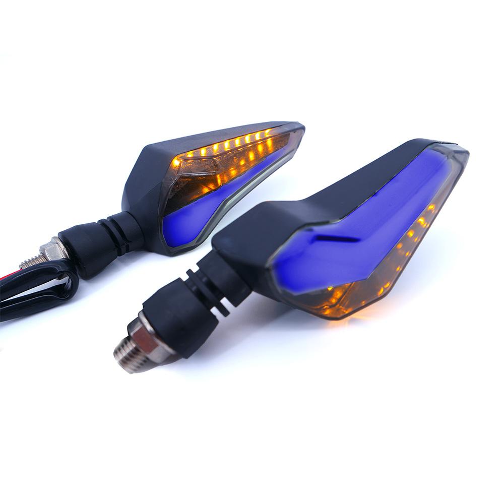 Foto 5 pulgar | Direccional Led Secuencial Tipo Ala Universal Para Motocicleta