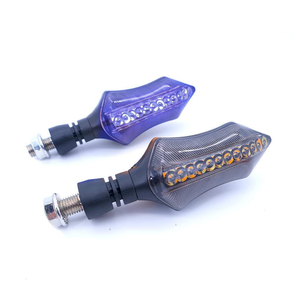 Foto 5 pulgar | Direccional Led Secuencial Tipo Deportiva Universal Para Motocicleta