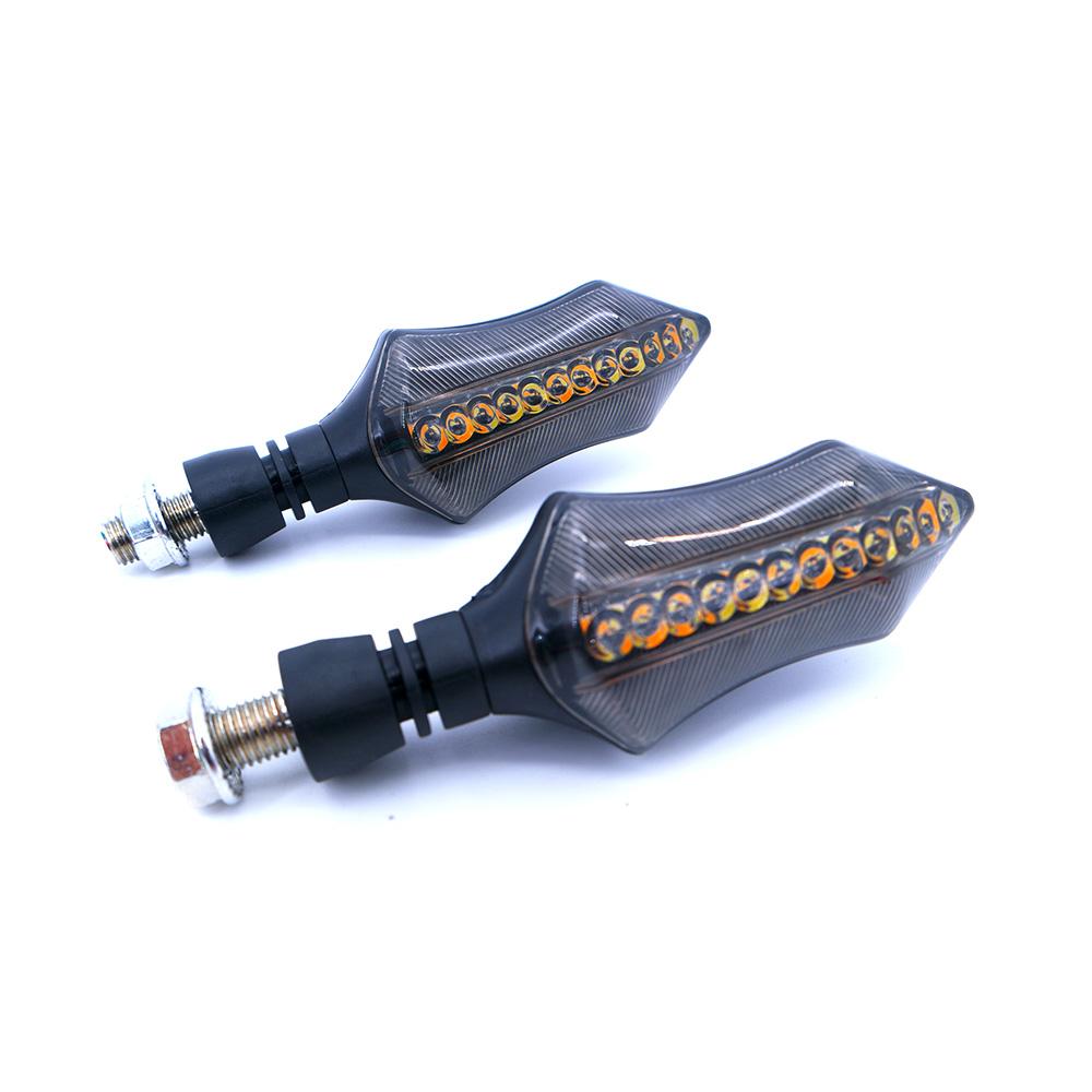Foto 6 pulgar | Direccional Led Secuencial Tipo Deportiva Universal Para Motocicleta