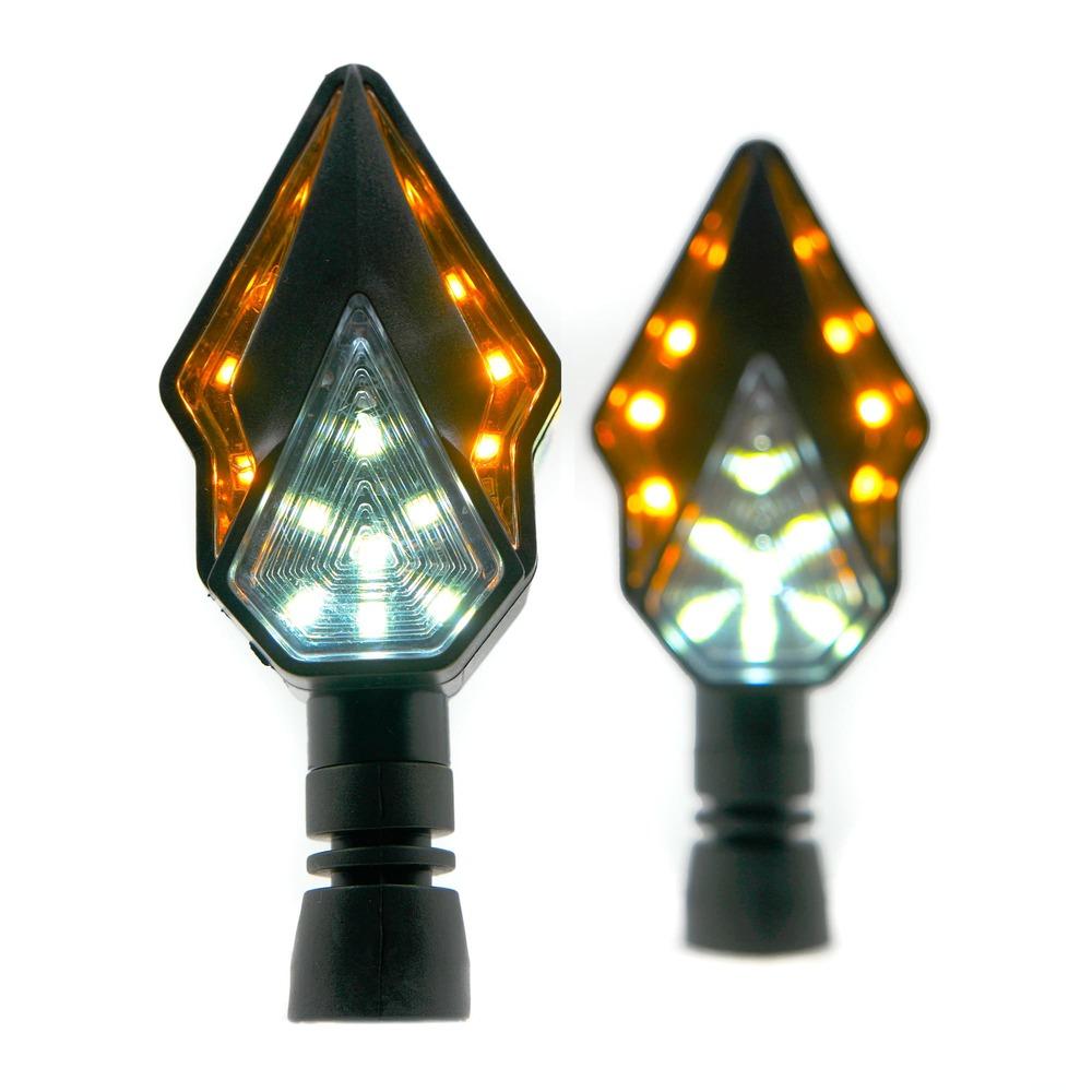 Foto 1 | Direccional Led Secuencial Tipo Diamante Universal Para Motocicleta