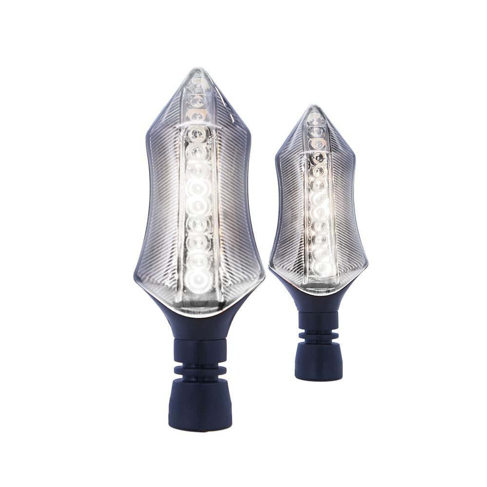 Foto 2 pulgar | Direccional Led Secuencial Tipo Deportiva Universal Para Motocicleta