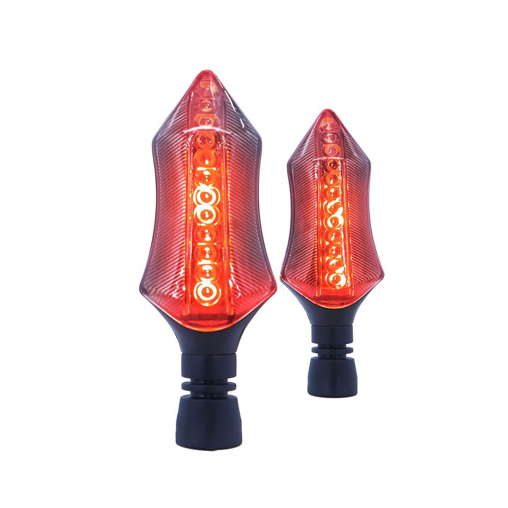 Foto 2 pulgar | Direccional Led Secuencial Tipo Deportiva Universal Para Motocicleta