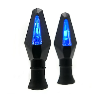 Foto 2 | Direccionales Para Moto Rasen Led Duo Tipo Rombo Universal