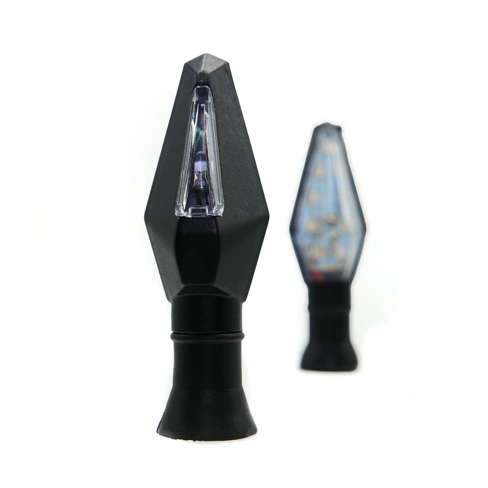 Foto 6 pulgar | Direccionales Para Moto Rasen Led Duo Tipo Rombo Universal