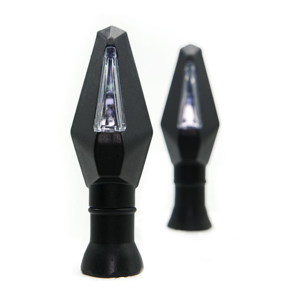 Foto 7 pulgar | Direccionales Para Moto Rasen Led Duo Tipo Rombo Universal