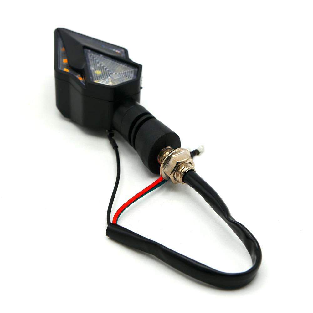 Foto 9 pulgar | Direccional Led Secuencial Tipo Diamante Universal Para Motocicleta