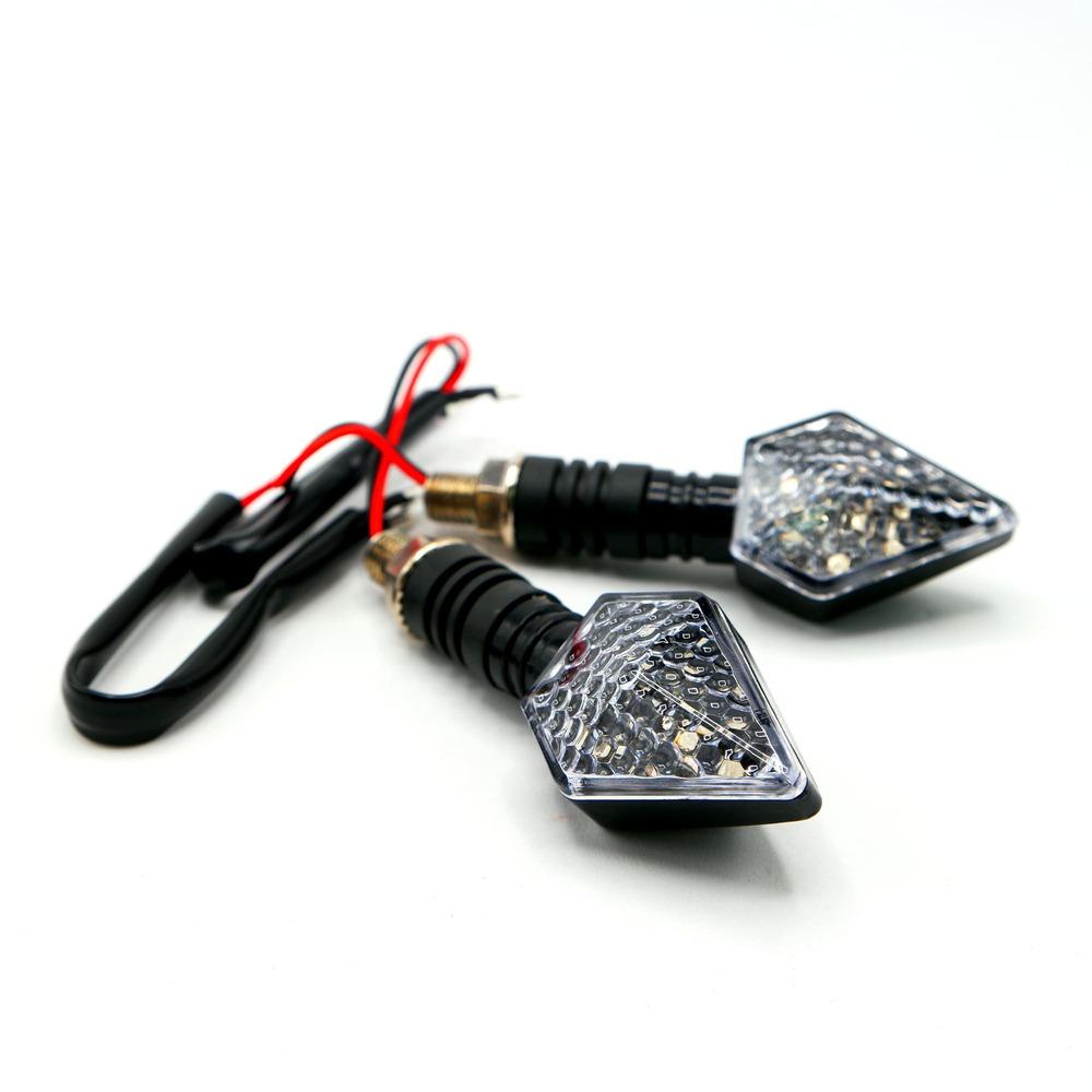 Foto 6 pulgar | Direccional Led Tipo Rombo Universal Para Motocicleta