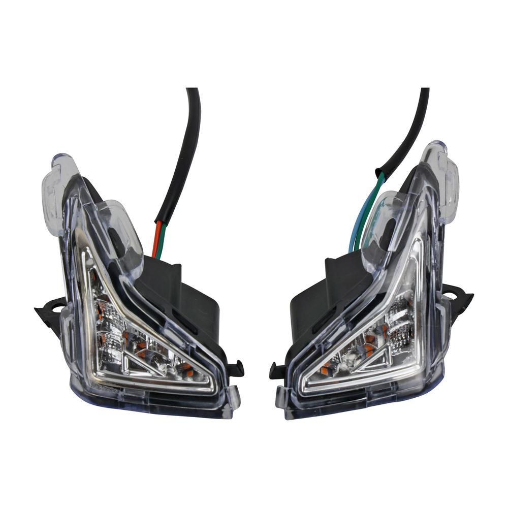 Set Tornado Direccionales Delanteras Derecha Izquierda 250 20-21 12v