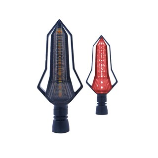 Foto 2 | Direccionales Led Secuencial Rasen RS-DIR-0053 Rojo Tipo Silueta Universal