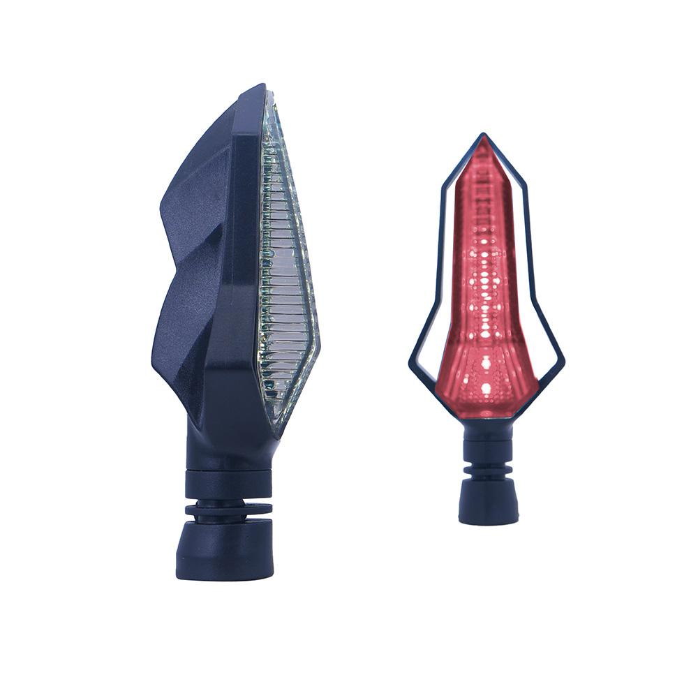 Foto 4 pulgar | Direccionales Led Secuencial Rasen RS-DIR-0053 Rojo Tipo Silueta Universal