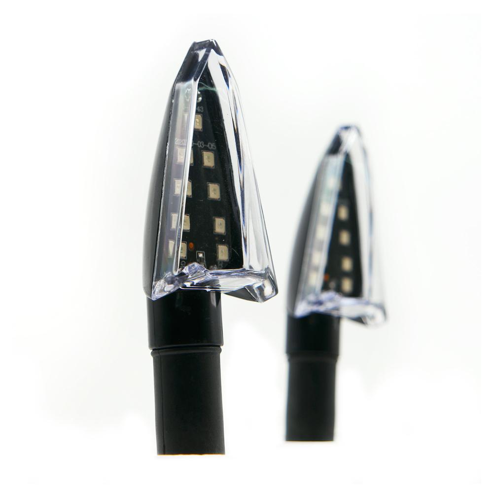 Foto 4 pulgar | Direccional LED RASEN Triangular Universal para Motocicleta