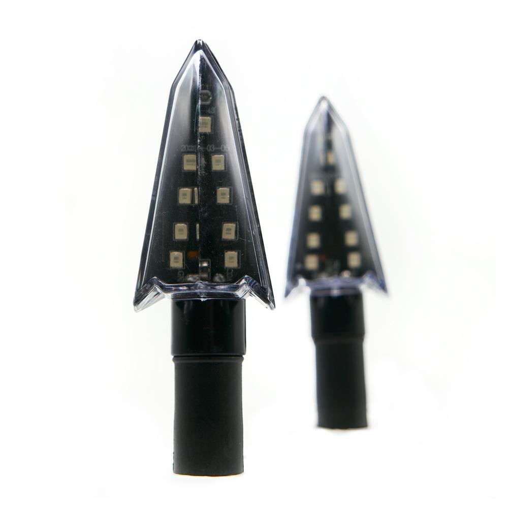 Foto 3 pulgar | Direccional LED RASEN Triangular Universal para Motocicleta