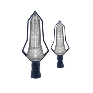 Foto 1 | Direccional LED Secuencial Rasen RS-DIR-0053 Amarillo Tipo Silueta para Motocicleta Universal