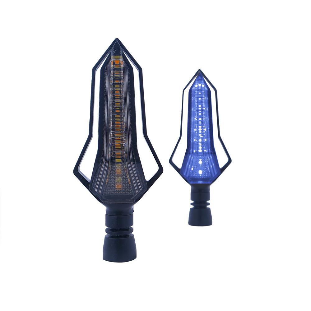 Foto 2 | Direccionales LED Rasen RS-DIR-0053 para Motocicleta Secuencial Tipo Silueta Universal