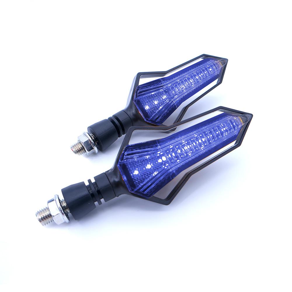 Foto 5 pulgar | Direccionales LED Rasen RS-DIR-0053 para Motocicleta Secuencial Tipo Silueta Universal