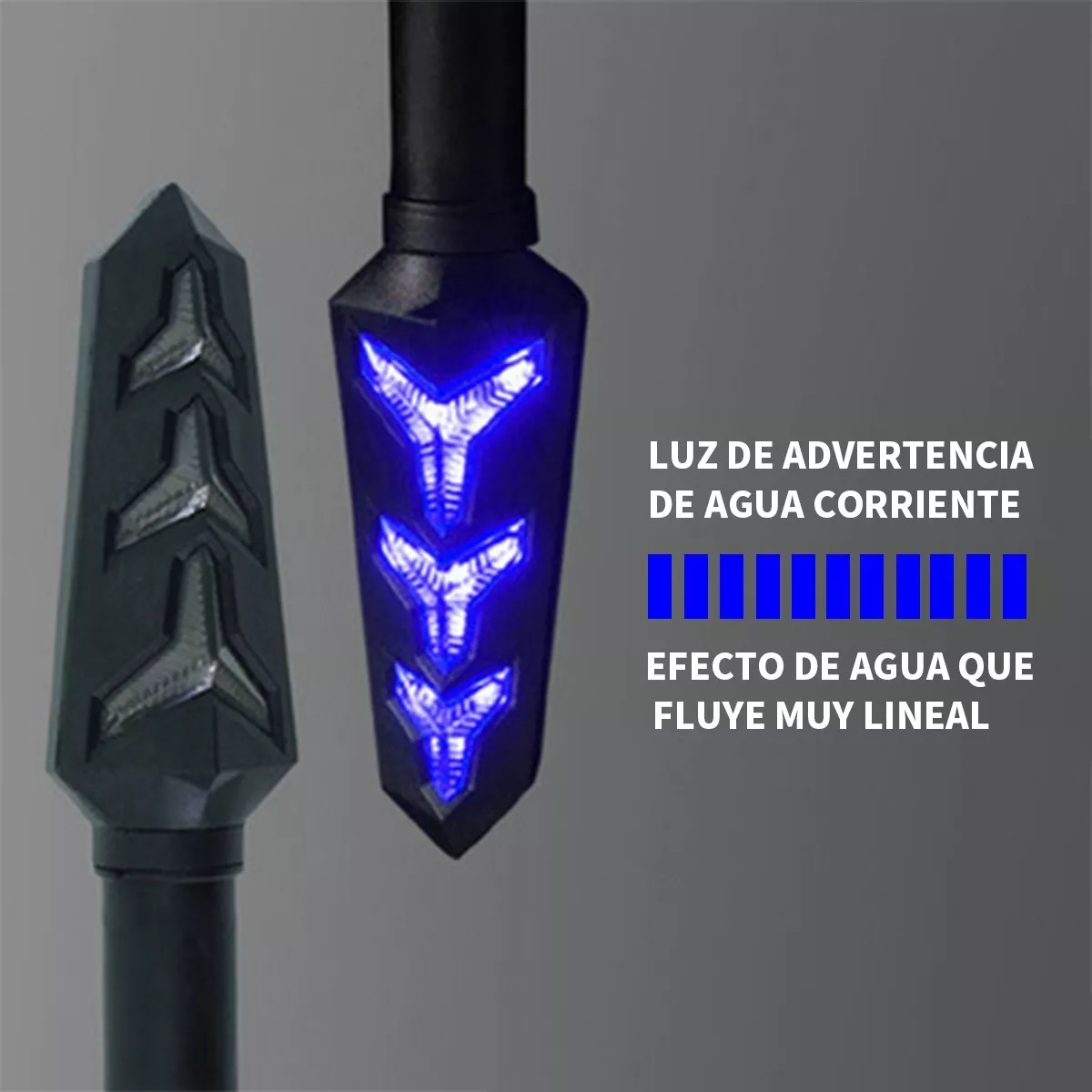 Foto 4 pulgar | Par Direcciónales Led Motocicleta Secuencial Doble Función 2pz  Eo Safe Imports Esi-10218 Multicolor