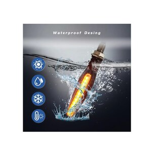 Foto 2 | Kit Direccionales Led Moto Secuencial Indicador Intermitente 4pz Eo Safe Imports Esi-10215 Amarillo