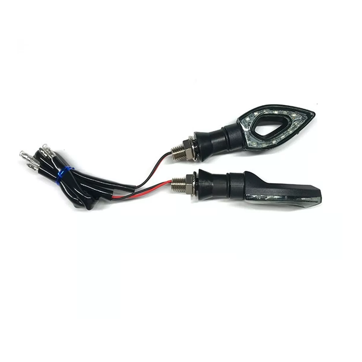 Foto 2 pulgar | Par Luces Led Direccionales Moto Ahuecar Laterales 2pz  Eo Safe Imports Esi-10220 Azul