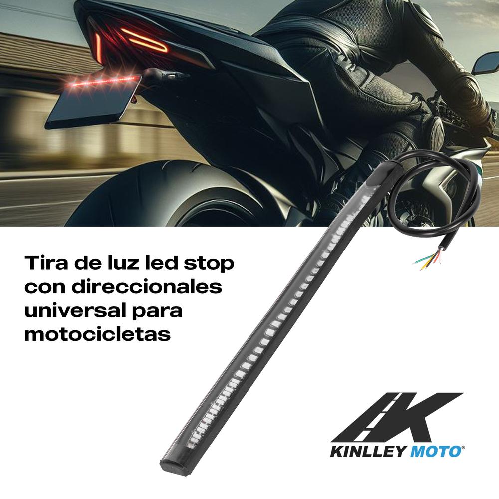 Foto 3 pulgar | Focos Led Para Motocicleta Kinlley Con Direccionales Xg48