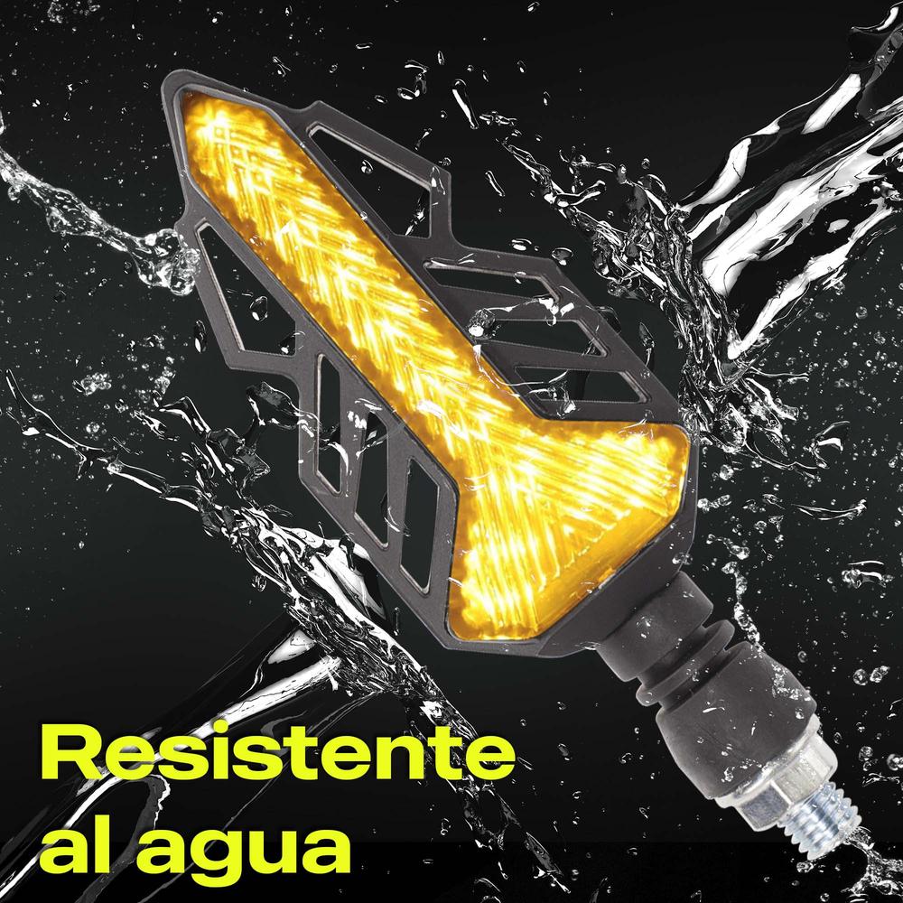 Foto 5 pulgar | Direccionales Led Para Motocicleta Kinlley Kl004 Negro