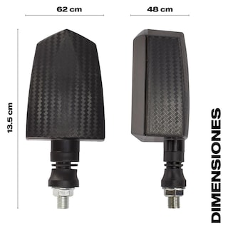 Foto 5 | Direccionales Led Para Motocicleta Kinlley Universal Negro