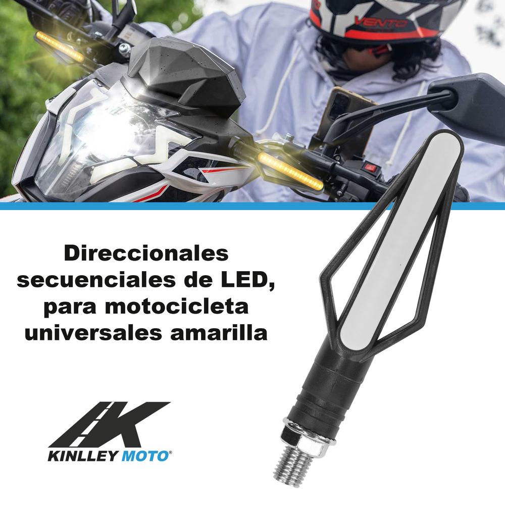 Foto 3 pulgar | Direccionales Secuenciales Led para Motocicleta Kinlley KL1035