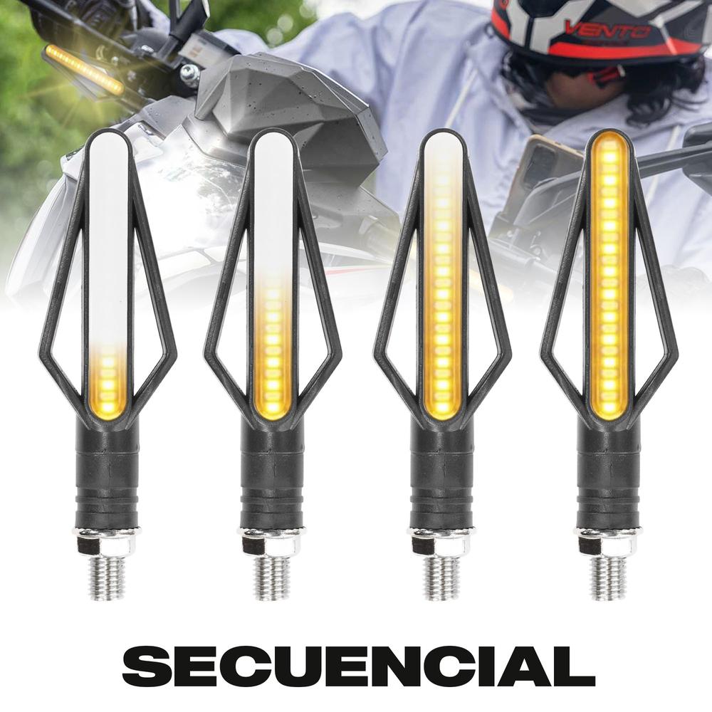 Foto 4 pulgar | Direccionales Secuenciales Led para Motocicleta Kinlley KL1035