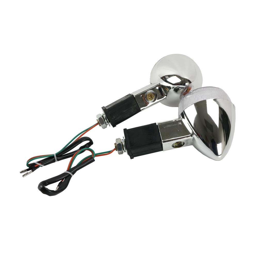 Foto 3 pulgar | Direccionales Gota Roda Choppers 12v