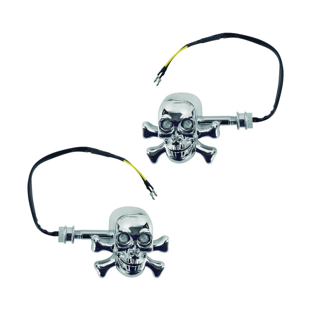 Foto 2 pulgar | Direccionales Calavera Roda Led de 12v
