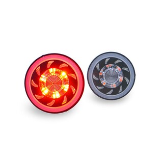 Foto 4 | Direccionales Para Moto Rasen Led Tipo Ventilador Universal