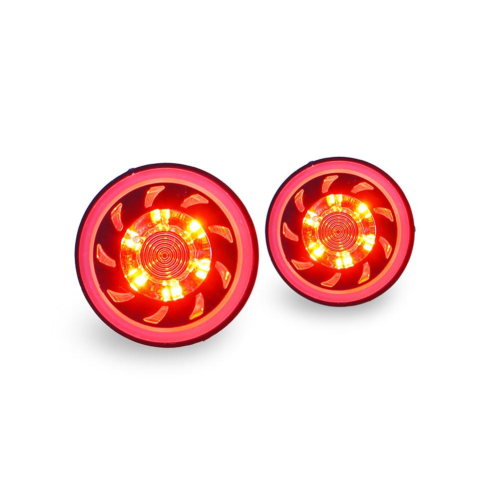 Foto 6 pulgar | Direccionales Para Moto Rasen Led Tipo Ventilador Universal
