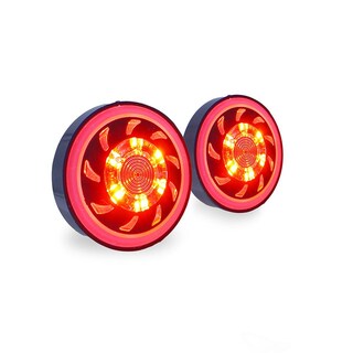 Foto 7 | Direccionales Para Moto Rasen Led Tipo Ventilador Universal