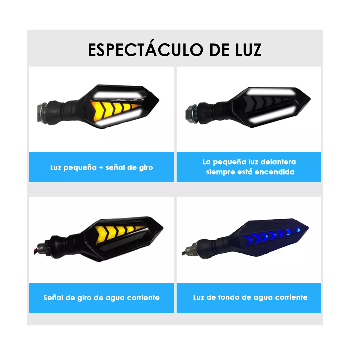 Foto 5 pulgar | 4pcs Luces Led Direccionales Eo Safe Imports Esi-15537 Blanco