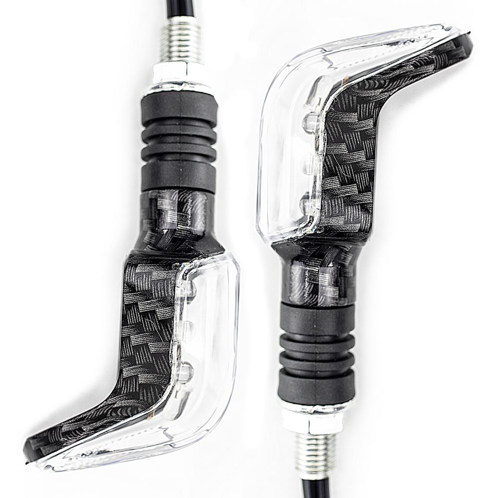 Foto 4 pulgar | Direccionales De Led Traseras Para Motocicleta Kinlley Generico