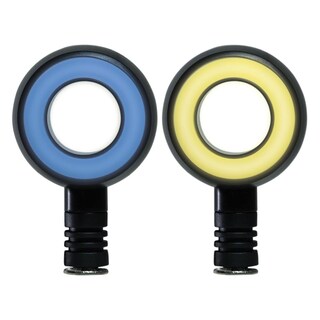 Foto 1 | Direccional Led Tipo Rueda Multicolor Para Moto Rasen Universal Con 36 Led