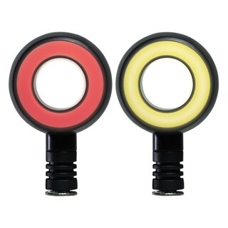 Foto 1 | Direccional Led Tipo Rueda Multicolor Para Moto Rasen Universal Con 36 Led