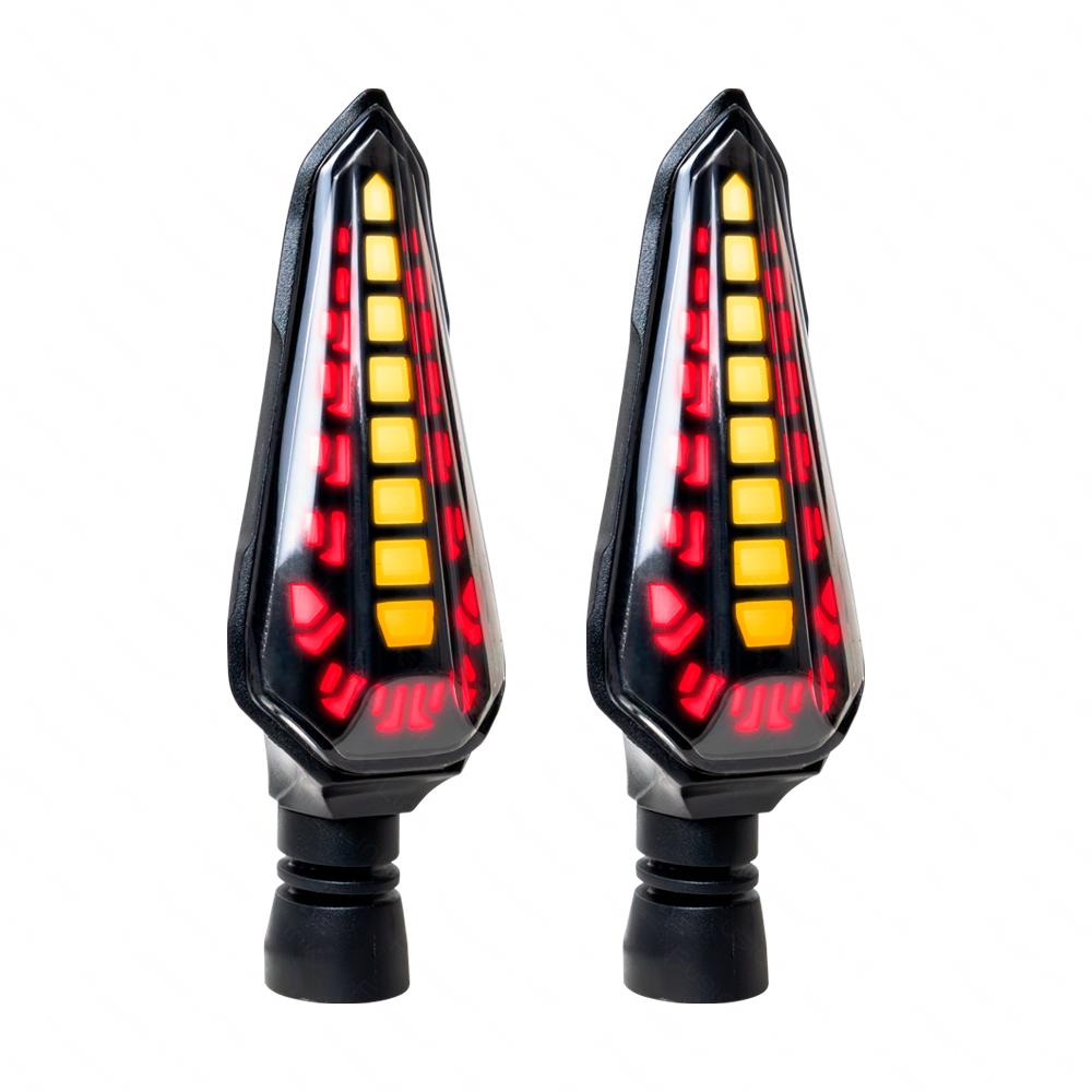 Foto 4 | Direccionales Led Secuencial Tipo Daga para Moto Rasen