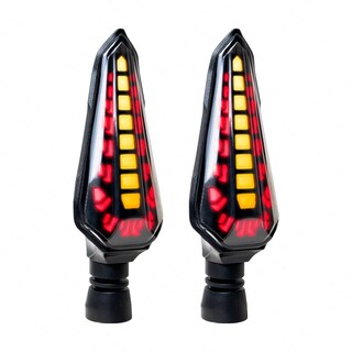 Foto 4 | Direccionales Led Secuencial Tipo Daga para Moto Rasen