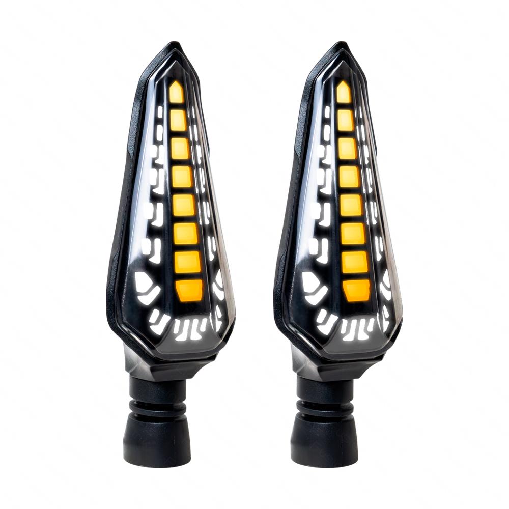 Foto 5 pulgar | Direccionales Led Secuencial Tipo Daga para Moto Rasen