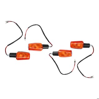 Foto 1 | Direccional Con Resorte Delanteras Traseras Derecha Izquierda Set Yamaha Ybr 125 C Ex (15-19) Ambar