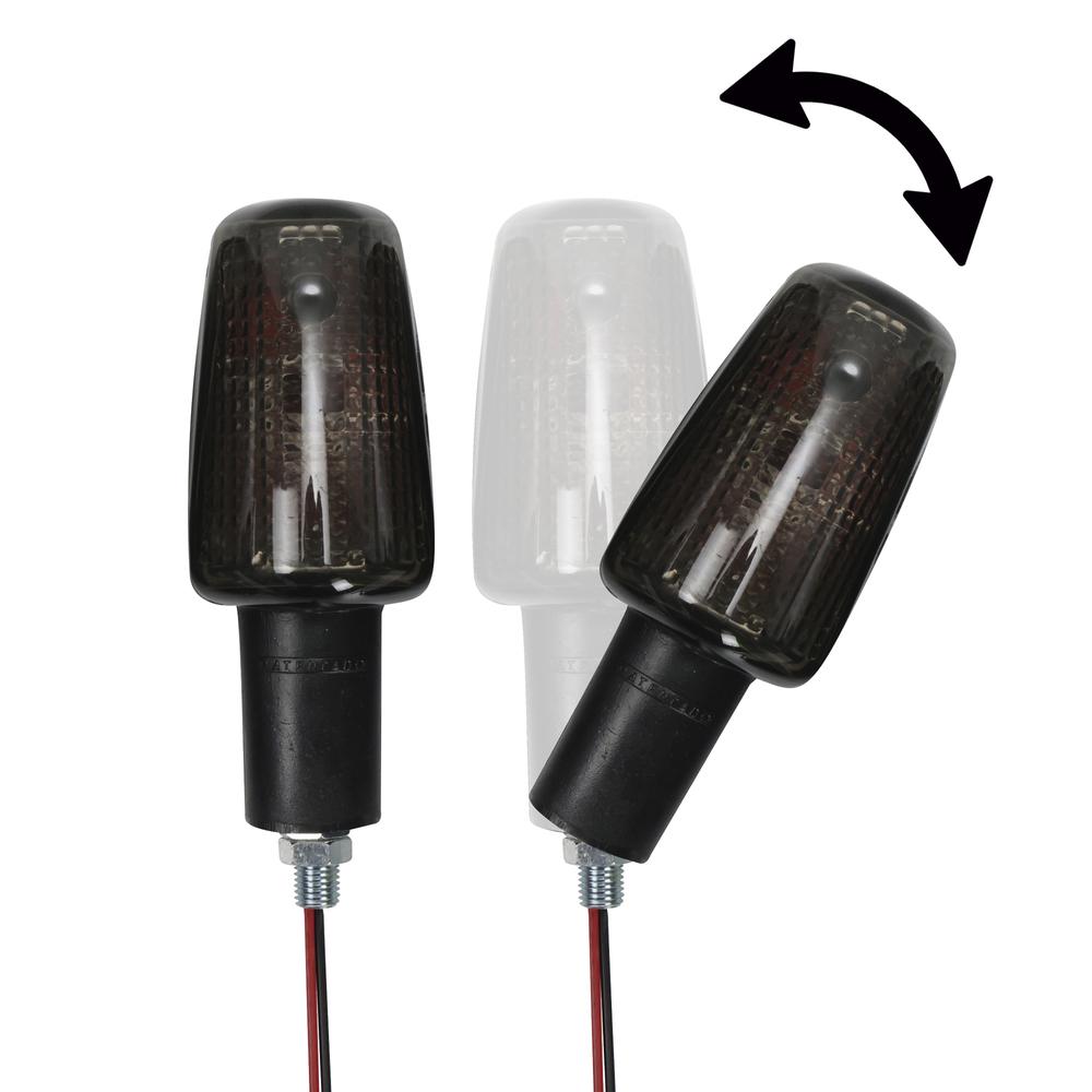 Foto 2 pulgar | Direccional Con Resorte Delanteras Traseras Derecha Izquierda Set Yamaha Ybr 125 C Ex (15-19) Humo