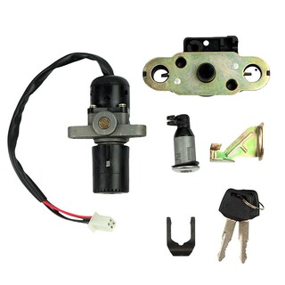 Foto 1 | Interruptor Encendido Con Llave Set Italika Dm 150 (10-19) 12v