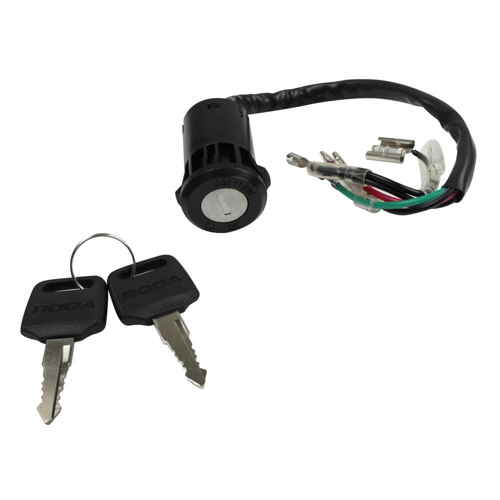 Foto 1 | Set Interruptor Encendido con Llave Roda para Honda Cargo 125 (95-00) 12v