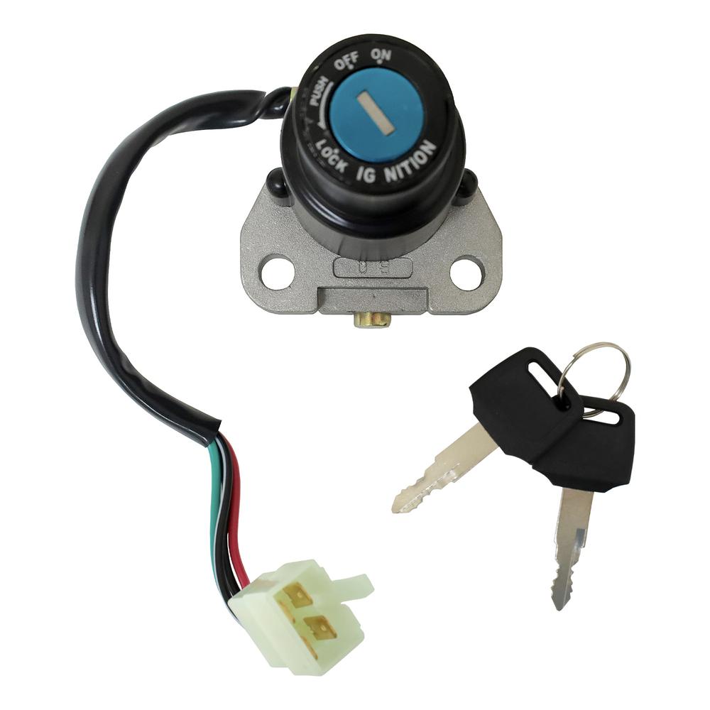 Foto 3 pulgar | Interruptor Encendido Con Llave Set Italika Ft 200 Ts (19-23) 12v