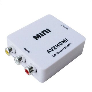 Foto 2 | Adaptador Mini Rca a Hdmi color Blanco