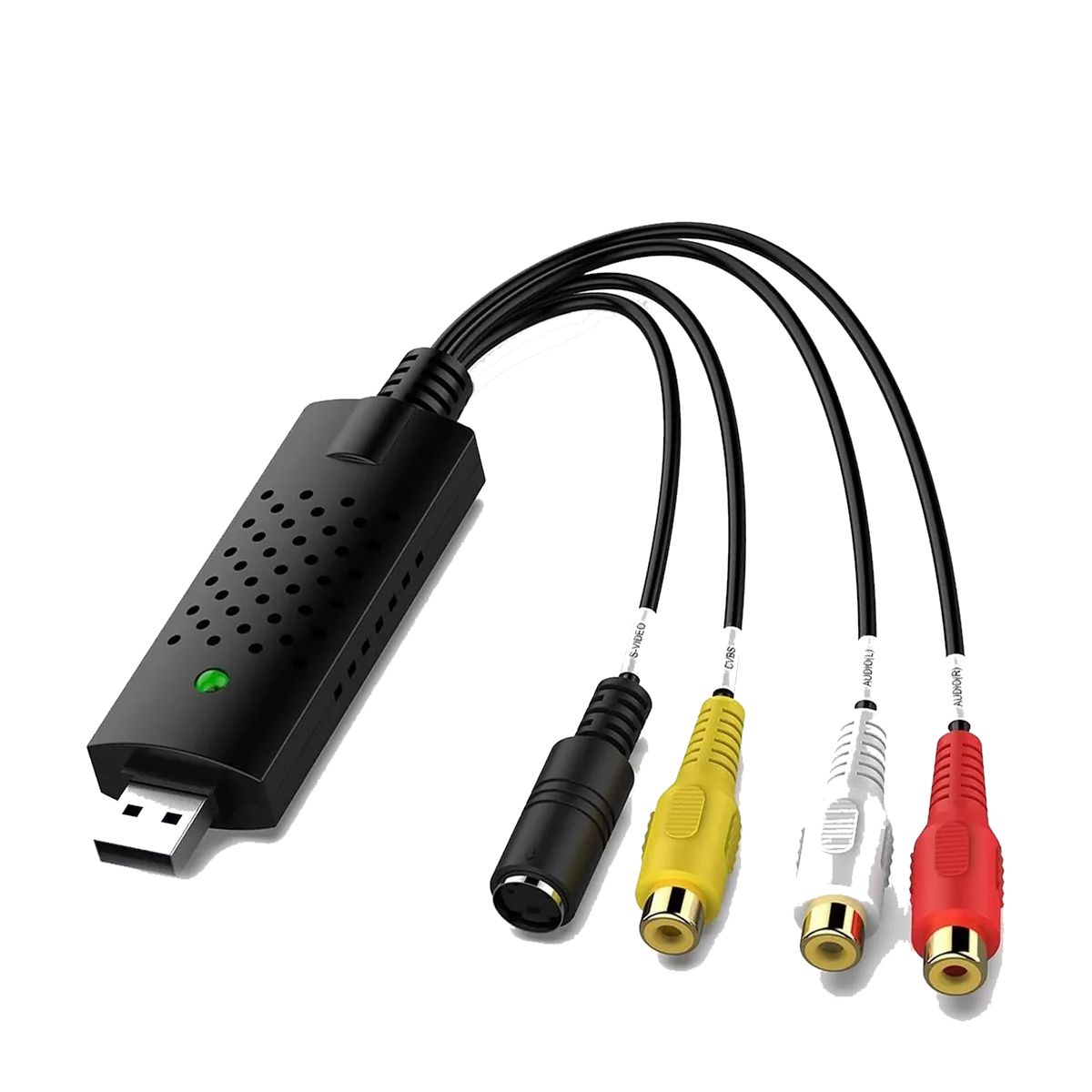 Capturadora de Video Elegate Wicap color Negro RCA a USB