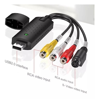 Foto 2 | Capturadora de Video Elegate Wicap color Negro RCA a USB